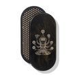 Owalna deska Sadhu z bambusowymi gwoździami Wz&oacute;r #107, rozstaw gwoździ 15 mm 330x150 mm czarna