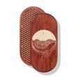 Oval Sadhu Board with bamboo nails Design No. 63, distance between nails 15 mm 330x150 mm red