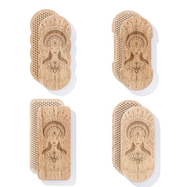 Sadhu board Oak Khmarinka Design |№110| the nails are galvanized, the distance between the nails is 8 mm
