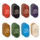 Oval Sadhu board with bamboo nails Design #89, distance between nails 15 mm 330x150 mm green
