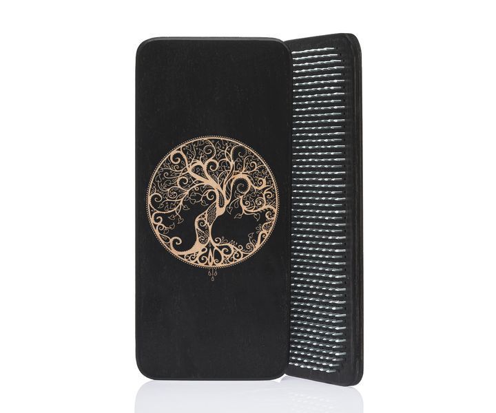 Deska Sadhu Design Wood #31 gwoździe ocynkowane, rozstaw gwoździ 12 mm w kolorze czarnym