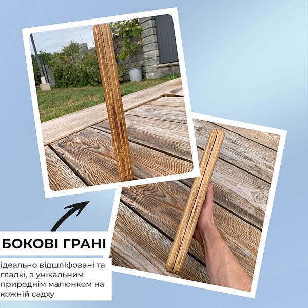 Deska Sadhu Dąb Owalny Wz&oacute;r |№47| gwoździe są ocynkowane, odległość między gwoździami wynosi 8 mm