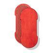 Board Sadhu Shape Violin with Bamboo Nails No Design Nail Distance 10mm 330x150mm Bright Red