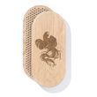 Sadhu Board Oak Oval Design |№68| the nails are galvanized, the distance between the nails is 8 mm