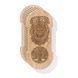 Sadhu Board Oak Violin Design |№27| the nails are galvanized, the distance between the nails is 8 mm