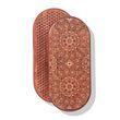 Sadhu board Design #6 in oval shape in oval shape nails galvanized nail spacing 12 mm red
