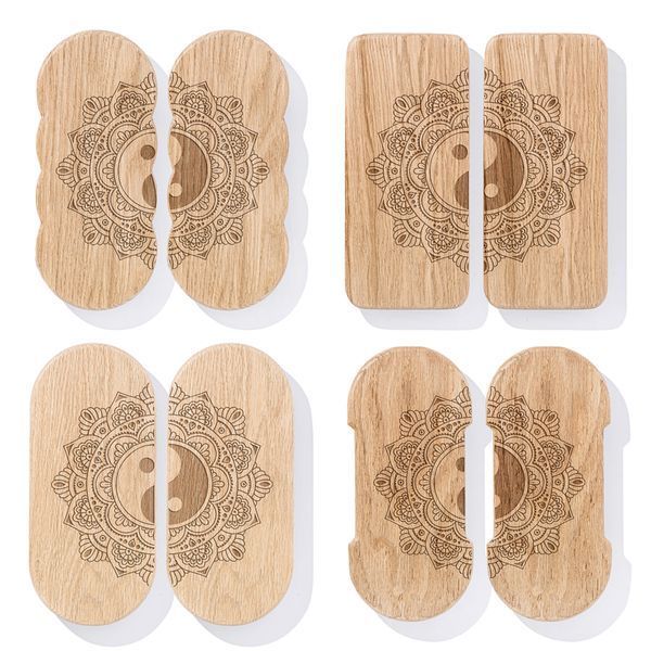 Sadhu Board Oak Violin Design |№201| the nails are galvanized, the distance between the nails is 8 mm