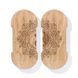 Sadhu Board Oak Violin Design |№201| the nails are galvanized, the distance between the nails is 8 mm