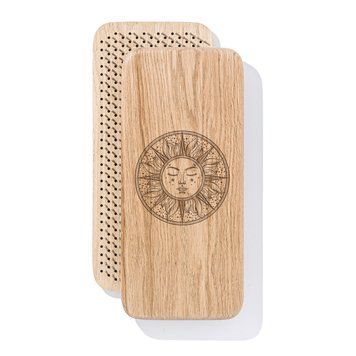 Sadhu board Oak rectangular Design |№266| the nails are galvanized, the distance between the nails is 8 mm
