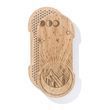 Sadhu Board Oak Violin Design |№205| the nails are galvanized, the distance between the nails is 8 mm