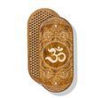 Owalna deska Sadhu z bambusowymi gwoździami Wz&oacute;r nr 12 Odległość między gwoździami 15 mm 330x150 mm brązowa