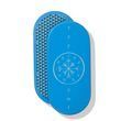 Oval Sadhu board with bamboo nails Design #97, distance between nails 15 mm 330x150 mm blue
