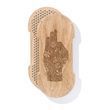 Sadhu Board Oak Violin Design |№144| the nails are galvanized, the distance between the nails is 8 mm