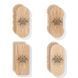 Sadhu board Oak Khmarinka Design |№114| the nails are galvanized, the distance between the nails is 8 mm