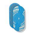 Oval Sadhu board with bamboo nails Design #94, distance between nails 15 mm 330x150 mm blue