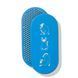 Oval Sadhu board with bamboo nails Design #62, distance between nails 15 mm 330x150 mm blue