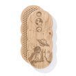 Sadhu board Oak Khmarinka Design |№206| the nails are galvanized, the distance between the nails is 8 mm