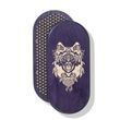 Oval Sadhu board with bamboo nails Design #57, distance between nails 15 mm 330x150 mm dark blue