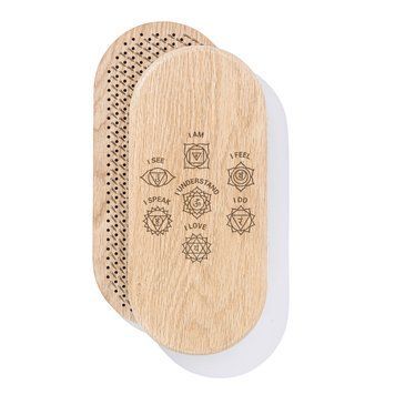 Sadhu Board Oak Oval Design |№167| the nails are galvanized, the distance between the nails is 8 mm