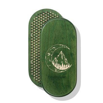 Owalna deska Sadhu z bambusowymi gwoździami Wz&oacute;r nr 33 Odległość między gwoździami 15 mm 330x150 mm zielony