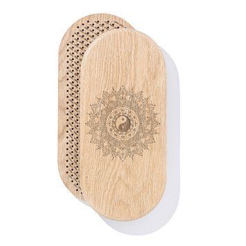 Sadhu Board Oak Oval Design |№303| the nails are galvanized, the distance between the nails is 8 mm