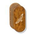 Oval Sadhu board with bamboo nails Design #66, distance between nails 15 mm 330x150 mm brown