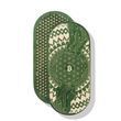 Oval Sadhu board with bamboo nails Design #94, distance between nails 15 mm 330x150 mm green
