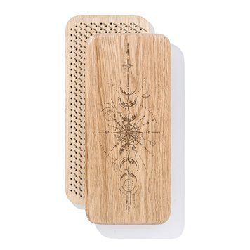 Sadhu board Oak rectangular Design |№278| the nails are galvanized, the distance between the nails is 8 mm