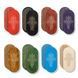Oval Sadhu Board with bamboo nails Design No. 47, distance between nails 15 mm 330x150 mm black