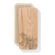 Sadhu board Oak rectangular Design |№157| the nails are galvanized, the distance between the nails is 8 mm