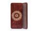 Sadhu Board &laquo;Сонячна Мандала з Зіркою&raquo; |No.280| Zinc-plated 8 mm Red