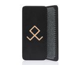 Sadhu Board &laquo;Літера &laquo;О&raquo; (Руна Othala)&raquo; |No.298| Zinc-plated 15 mm Black