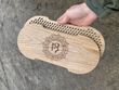 Sadhu board Oak oval Design OM-2 nails Bamboo distance between nails 10 mm