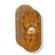 Oval Sadhu board with bamboo nails Design #90, distance between nails 15 mm 330x150 mm brown