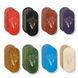 Oval Sadhu board with bamboo nails Design #134, distance between nails 15 mm 330x150 mm brown