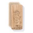 Sadhu board Oak rectangular Design |№60| the nails are galvanized, the distance between the nails is 8 mm