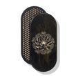 Owalna deska Sadhu z bambusowymi gwoździami Wz&oacute;r #37, rozstaw gwoździ 15 mm 330x150 mm czarna