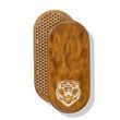 Oval Sadhu board with bamboo nails Design No. 55 distance between nails 15 mm 330x150 mm brown