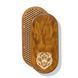 Oval Sadhu board with bamboo nails Design No. 55 distance between nails 15 mm 330x150 mm brown