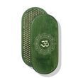 Oval Sadhu Board with bamboo nails Design No. 119 distance between nails 15 mm 330x150 mm green