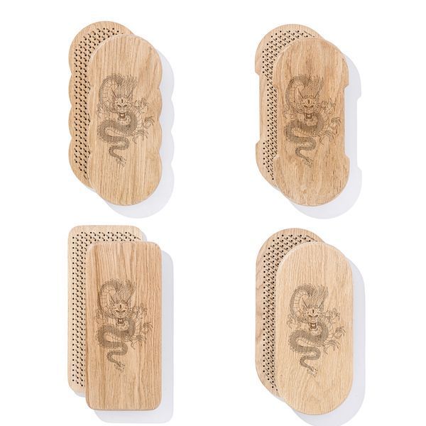 Sadhu Board Oak Violin Design |№122| the nails are galvanized, the distance between the nails is 8 mm