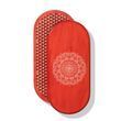 Oval Sadhu board with bamboo nails Design #38, distance between nails 15 mm 330x150 mm bright red