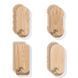 Sadhu board Oak rectangular Design |№226| the nails are galvanized, the distance between the nails is 8 mm