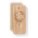 Sadhu board Oak rectangular Design |№275| the nails are galvanized, the distance between the nails is 8 mm