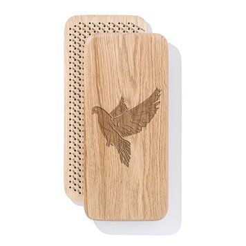 Sadhu board Oak rectangular Design |№295| the nails are galvanized, the distance between the nails is 8 mm