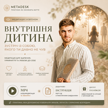 Аудіомедитація + PDF | ~20&ndash;30 хв metadesk-meditation-vnutrishnia-dytyna-01 фото