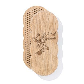 Deska Sadhu Dąb Khmarinka Design |№123| gwoździe są ocynkowane, odległość między gwoździami wynosi 8 mm