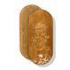 Sadhu board Design #60 in oval shape in oval shape nails galvanized nail spacing 8 mm brown
