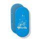 Oval Sadhu Board with bamboo nails Design No. 42, distance between nails 15 mm 330x150 mm blue