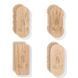 Sadhu Board Oak Violin Design |№108| the nails are galvanized, the distance between the nails is 8 mm